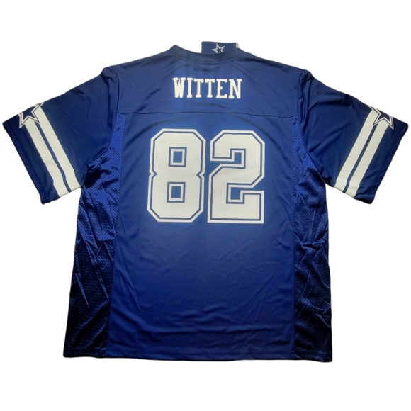 NWT Dallas Cowboys Jason Witten #82 Jersey Mens 2XL Navy Blue Mesh - Picture 3 of 11